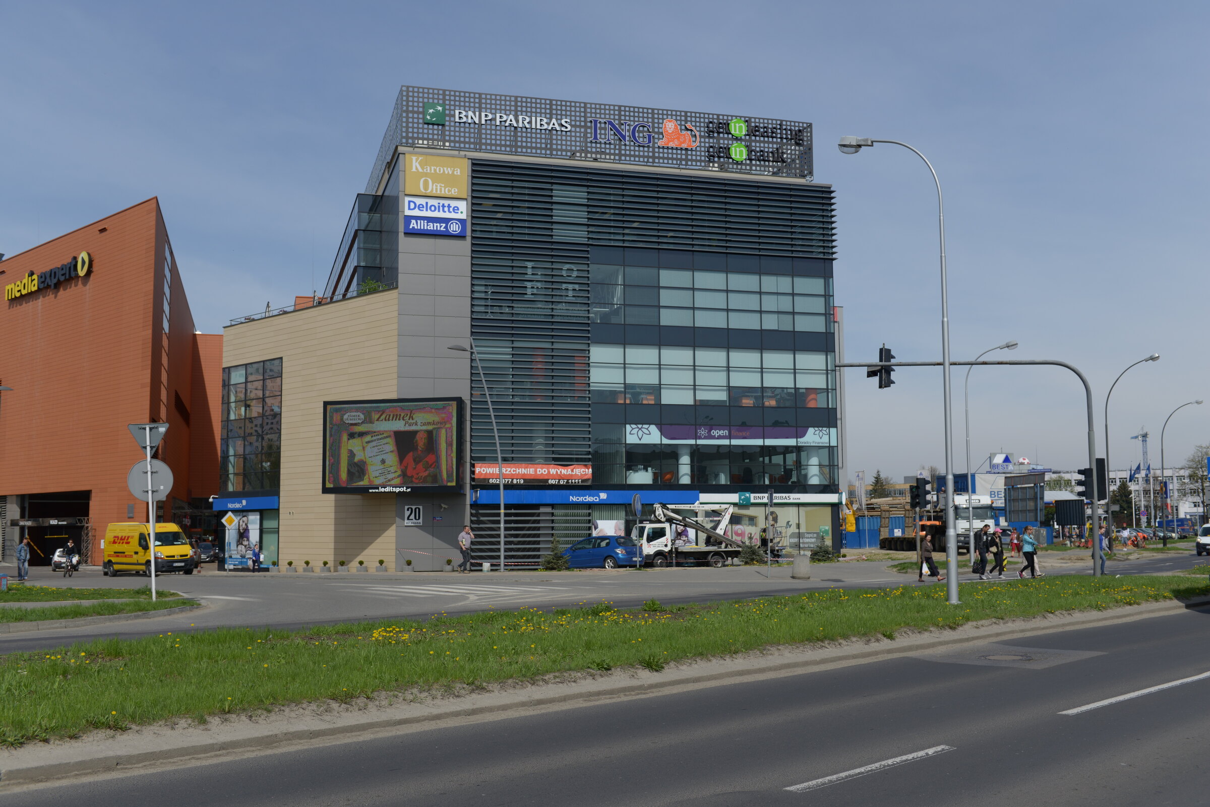 Biurowiec Karowa Office przy alei Rejtana 20 w Rzeszowie